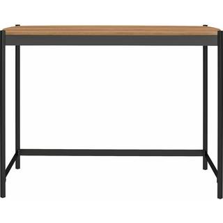 Skrivebord i Walnut Look og Stel i Metal Grey