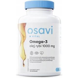 Osavi - Omega-3 Fiskeolie 1000 mg (120 kapsler)