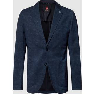 CG Herren Sakko blau meliert Slim Fit