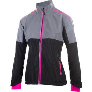 Rogelli Refleks Jakke Sort/Pink - Størrelse Small