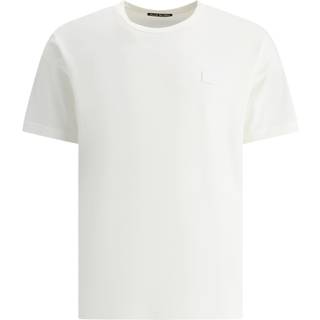 Acne Studios Face cotton jersey T-shirt - white - S