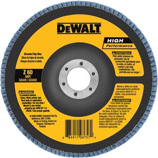 DEWALT DW8314 4-1/2 x 5/8-inch-11 120 korn zirconia vinkelsliber klapskive