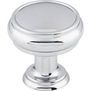 Topp knoppar TK831PC Serene Collection 1-3/16 """" Eden Medium Knob Polished Chrome