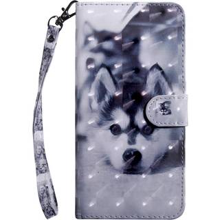 Honor Magic5 Lite Light Spot Læder Cover - Hund