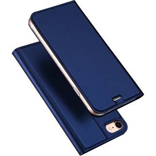 iPhone SE (2022 / 2020) / 8 / 7 DUX DUCIS Skin Pro Series Thin Wallet Flip Cover - Mørkeblå