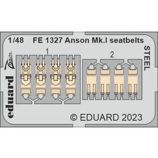 Anson Mk.I seatbelts STEEL 1/48 for AIRFIX