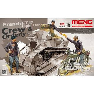 French FT-17 Light Tank Crew & Orderly