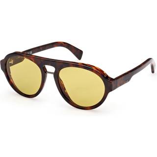 TODS TO0341 52E 55 Solbriller Mænd Tortoiseshell - Dark Tortoise - 55mm