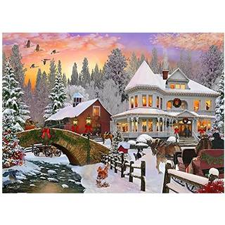 Vermont Christmas Company Country Christmas Jigsaw Puzzle 1000 Piece