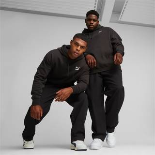 Sweatshirt med hætte Puma Classics Relaxed Fleece Hoody 621321-01 Størrelse L