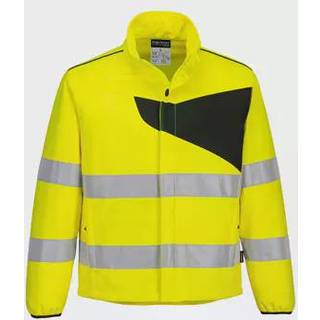 PW2 hi-vis Softshell (2 lags) - Orange/Sort (Størrelse: XXXL)