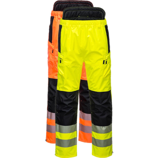 PW3 Hi-Vis Extreme Bukser - Gul/Sort (Størrelse: XXL)