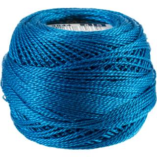 DMC Corporation DMC Pearl Cotton Ball Størrelse 8 87yd-mørk lys turkis broderi tilbehør Blå