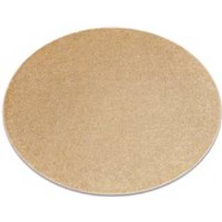 TÆPPER hjul EXCELLENCE guld 511 glat, mélange cirkel 100 cm