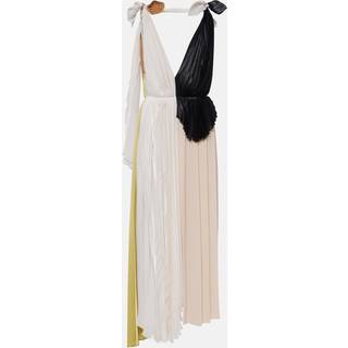 Victoria Beckham Pleated maxi dress - multicoloured - XS