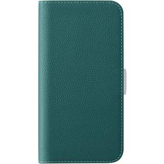 Samsung Galaxy A24 PU Litchi Læder Flip Cover m. Magnetisk Luk - Grøn