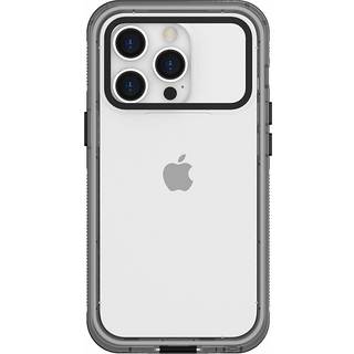 iPhone 15 Pro Vandtæt Håndværker Cover - Gennemsigtig / Sort