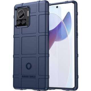 Motorola Edge 30 Ultra Rugged Shield Series Håndværker Bagside Cover - Blå