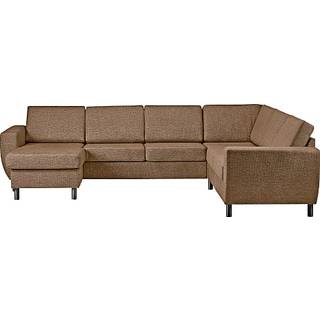 Rom Nordic vendbar hjørnesofa m. chaiselong - taupe