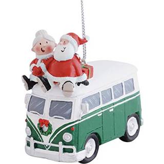 Cape Shore Santa og Mrs. Claus k?rer p? toppen af ???us juleferie ornament
