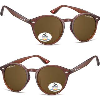 Montana Briller MP20 Polarized MP20E 51 Solbriller Kvinder Brun - Brown - 51mm