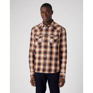 WRANGLER SKJORTE LANG ÆRME . M