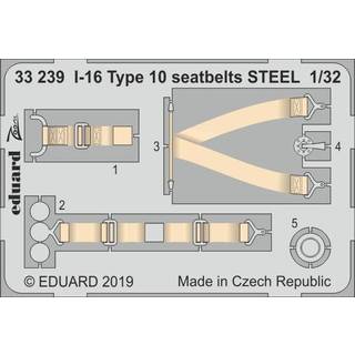I-16 Type 10 seatbelts STEEL for ICM