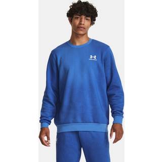 Sweatshirt Under Armour Essential Fleece Crew 1381213-400 Størrelse S