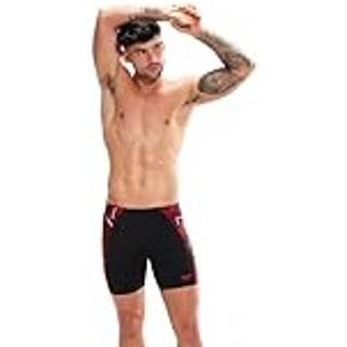 Men's Endurance+ Splice Mid Jammer Black/Red