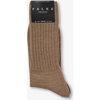 Falke Nelson Wool Boot Sock Nutmeg Melange