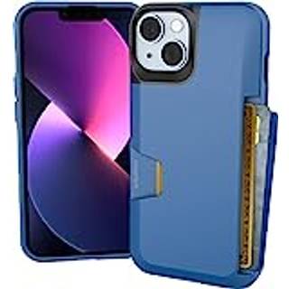 Smartish iPhone 14 Wallet Case - Wallet Slayer Vol. 1 [Slim + Protective] Kreditkortindehaver - Drop Tested Hidden Card Slot Cover kompatibel med