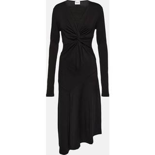 Marant Etoile Lania jersey midi dress - black - S