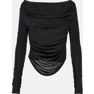 Staud Solana jersey top - black - XL