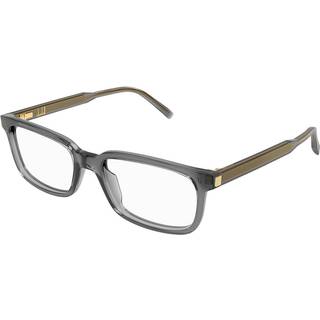 Dunhill DU0060O 003 56 Briller Mænd Krystalklar - Transparent Grey - 56mm
