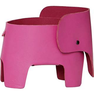 EO Lighting - 'Elephant' lamp, pink in Pink premium grade french leather