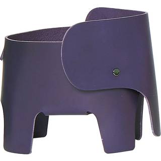 EO Lighting - 'Elephant' lamp, purple in Purple premium grade french leather