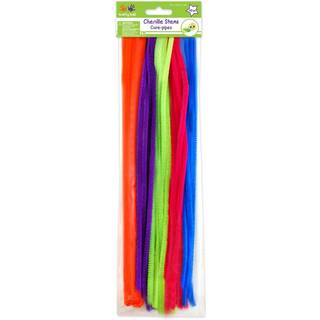 Krafty Kids GC024U Chenille stængler rørrensere 6mm med 12in Glamour Mix 1/4 """" X 12 """" X 40 Piece