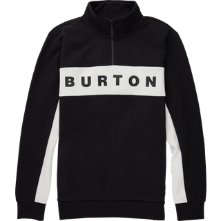 Burton Lowball 1/4 Zip Half-Zip Fleecepullover - XS - true black