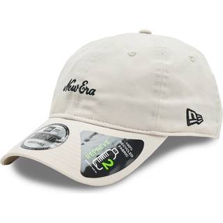 New Era Heritage Script Repreve Stone 9TWENTY Adjustable Cap adult unisex Cream adult unisex Cream adult unisex Cream adult unisex Cream adult unisex - Osfm