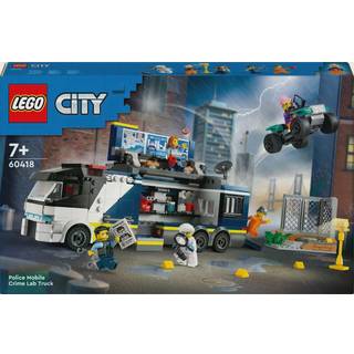 LEGO City 60418 Politiets mobile kriminallaboratorium