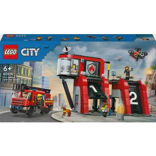 LEGO City Brandstation med brandbil 60414