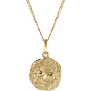 trendor 15022-01 Kinder-Halskette mit Sternzeichen Steinbock 333/8K Gold