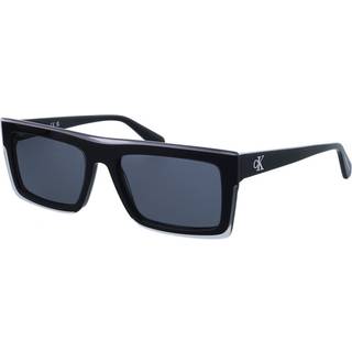 Calvin Klein Unisex CKJ23657S 001 Solbriller Acetat Sort Røg Firkantet Normal Normal