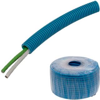 Pipelife Kat6/KTV PowerFlex Multimediekabel Traktaterne 2xUTP6, 20 mm x 100 m