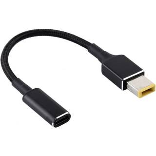 PD 100W 18,5-20V Square Pin til USB Type-C-adapter Lenovo