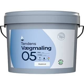 Tendens vægmaling mat 5 9 liter (På lager i varehus)