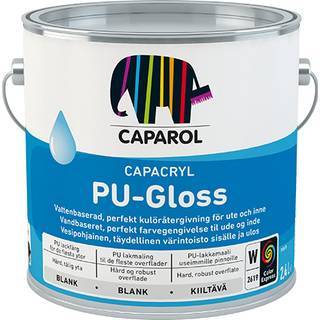 Caparol PU Gloss, Træværks maling Glans 75 - 2,4 L