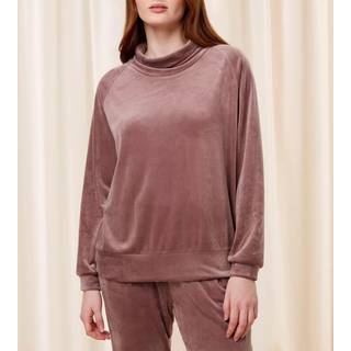 Triumph Cozy Comfort Velour bluse, lyserød, Størrelse: 40, Dame