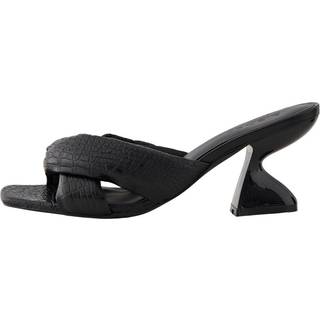 Briella Croco Sandal - Sort - 39 - PIECES