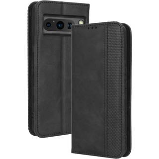 Wallet Stand Flip-telefonetui til Google Pixel 8 Pro - Sort